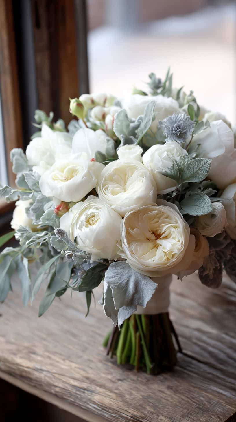 Garden Rose and Greenery - Image 1