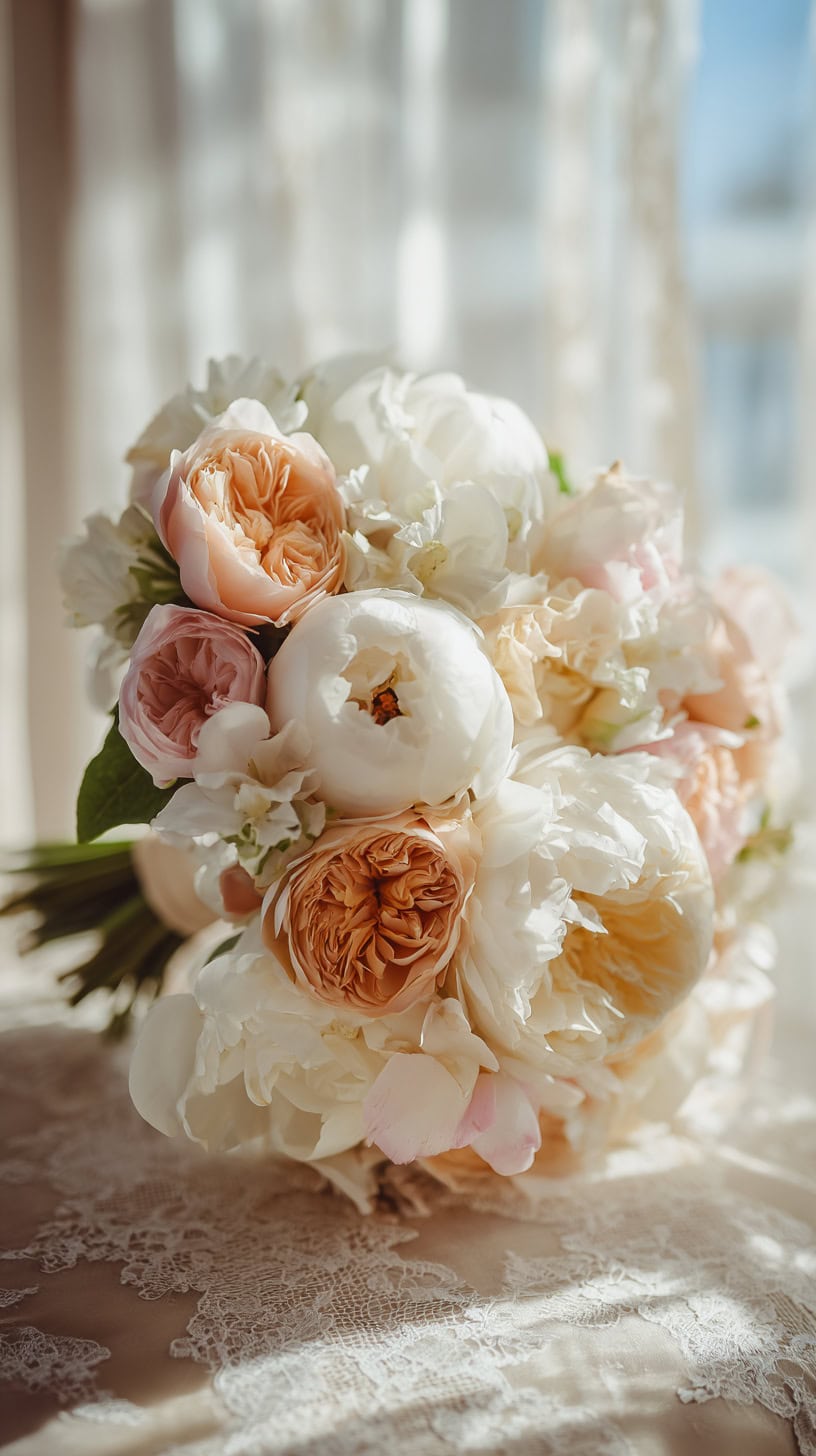 Garden Rose Peony Mix - Image 2