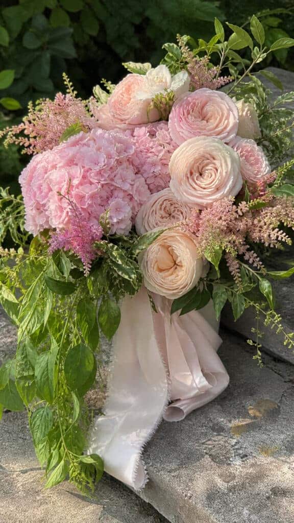 Blush Pink Hydrangeas For Soft Feminine Romance