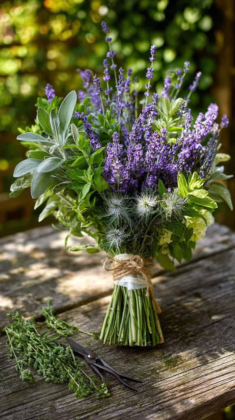 Lavender Herb Bouquet - Image 1