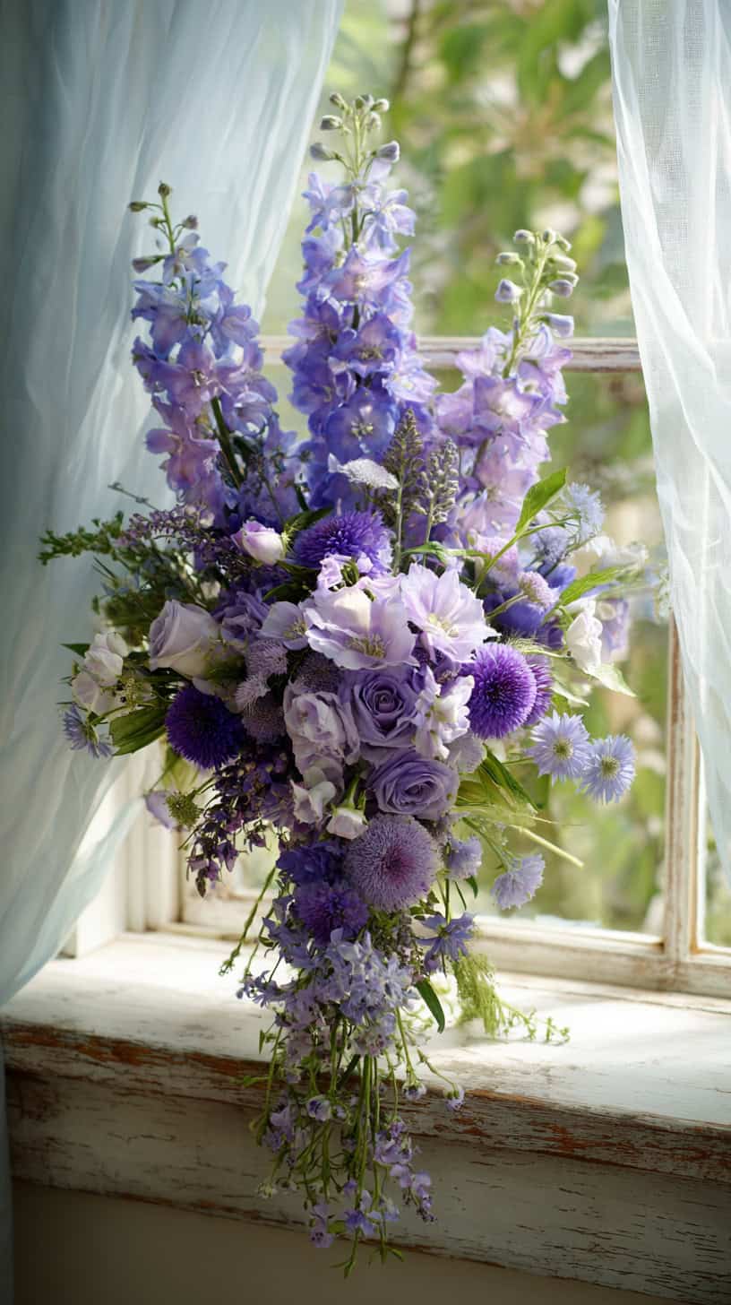 Lavender Meadow Waterfall - Image 2