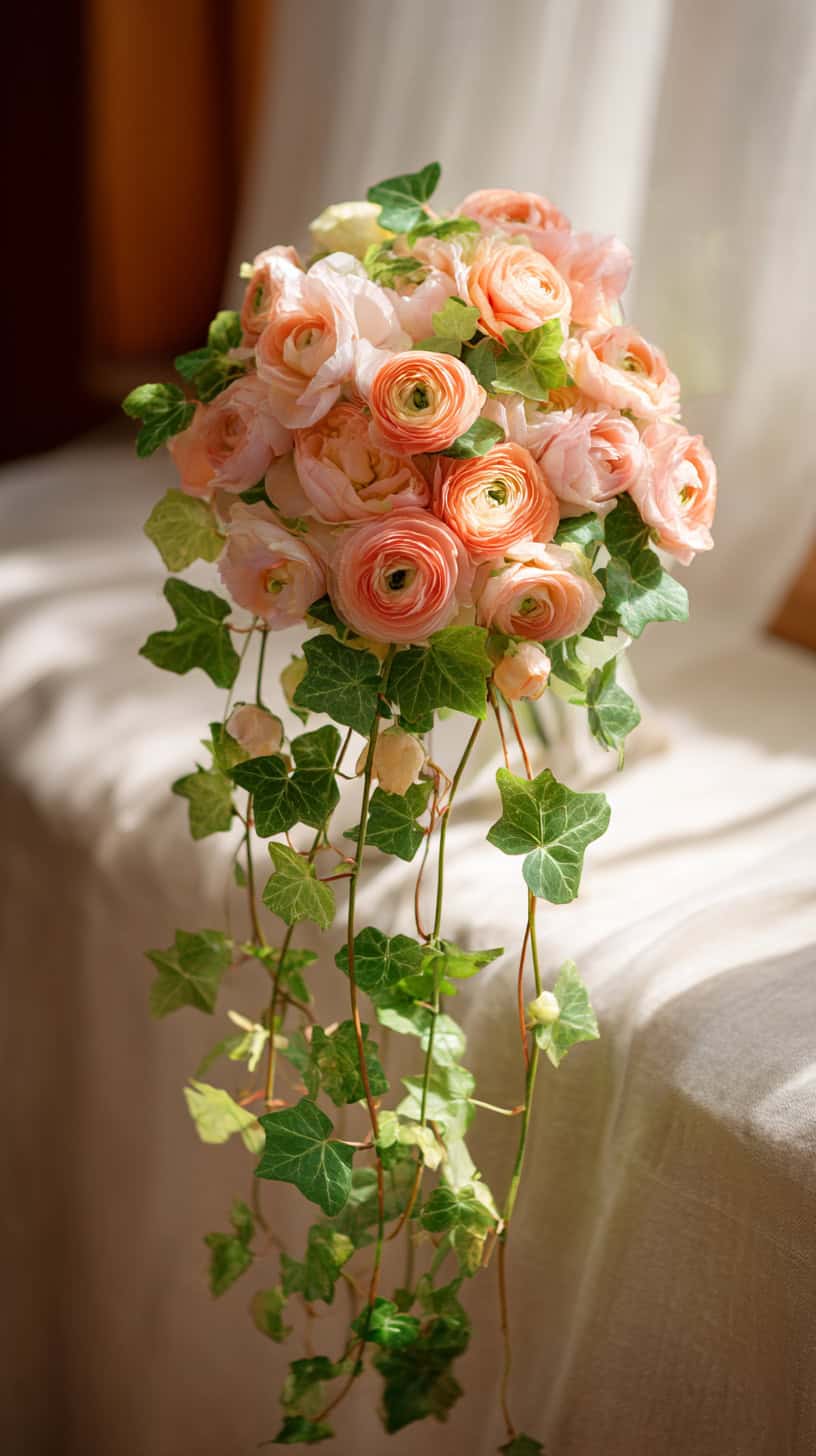 Ranunculus and Ivy Mix - Image 3