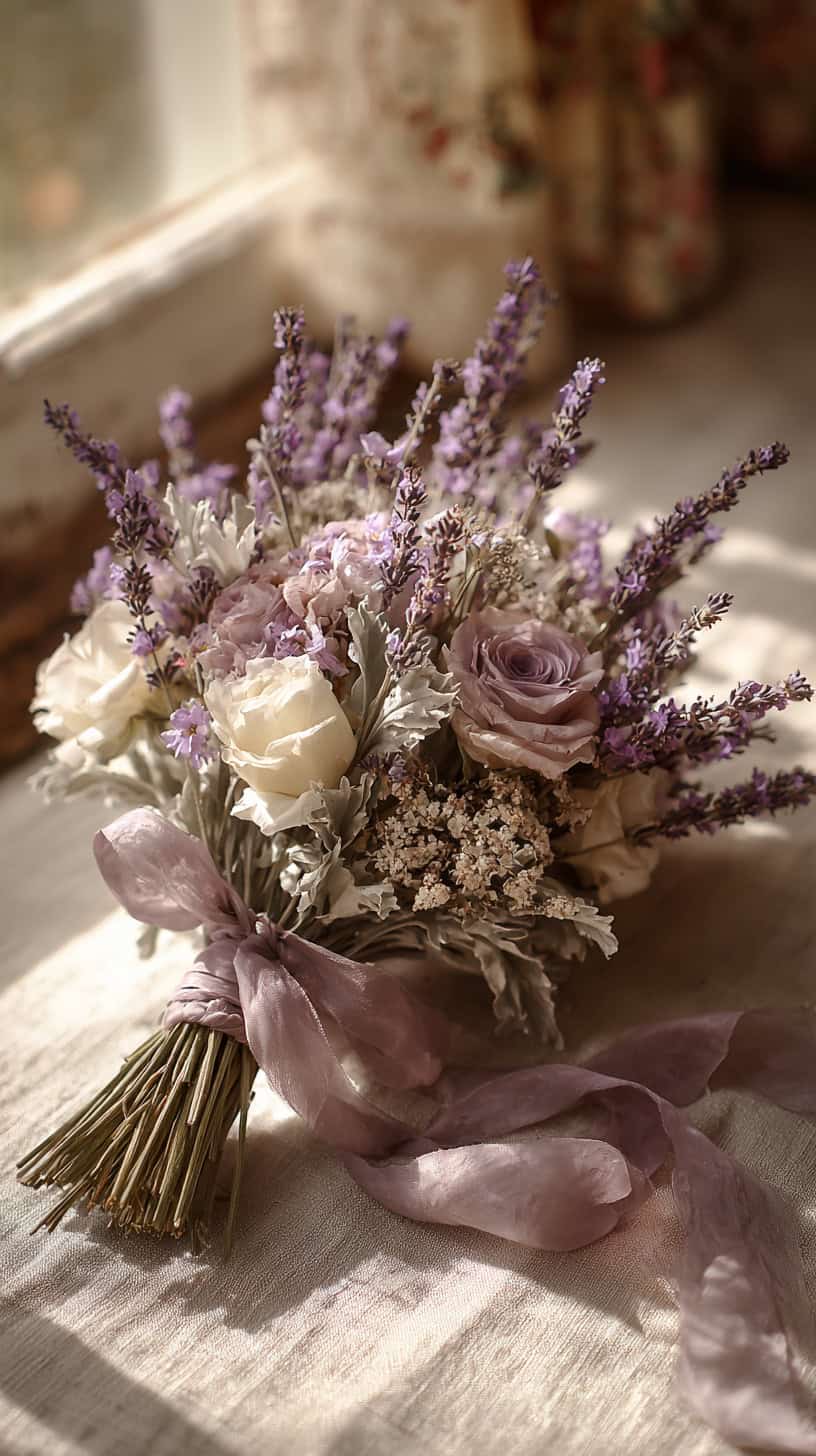 Romantic Lavender Stems - Image 2