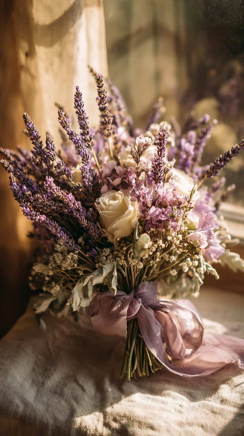 Romantic Lavender Stems - Image 3