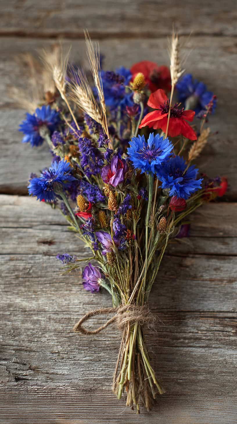 Rustic Hand-Tied Bouquet - Image 2