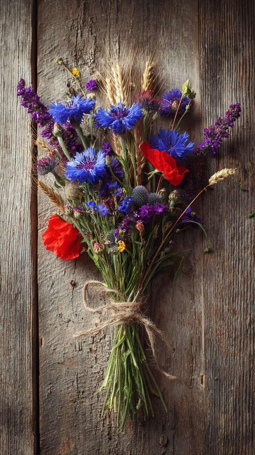 Rustic Hand-Tied Bouquet - Image 3