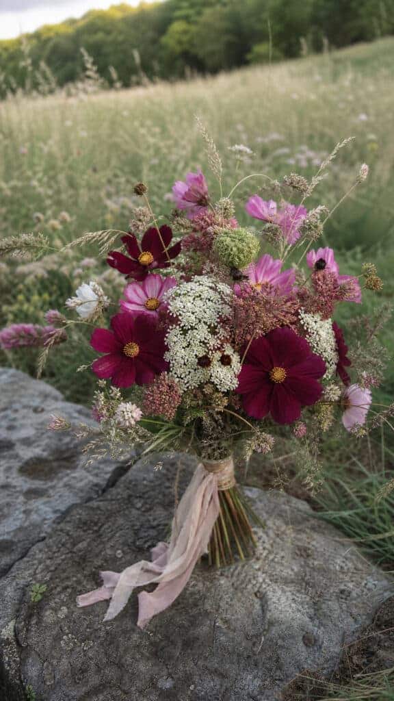 Cosmos and Wildflower Meadow Style