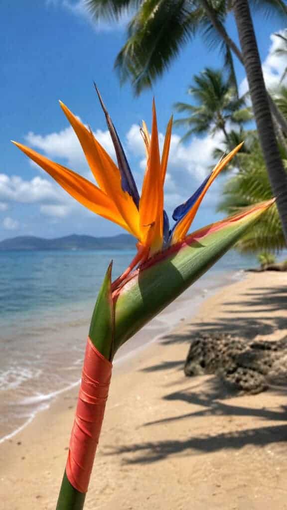Tropical Bird of Paradise