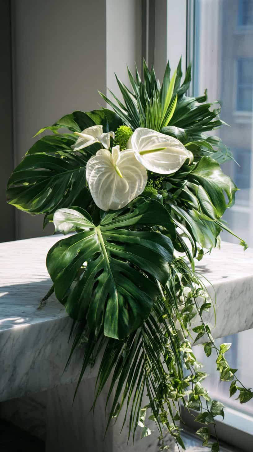 Tropical Green Draping - Image 2
