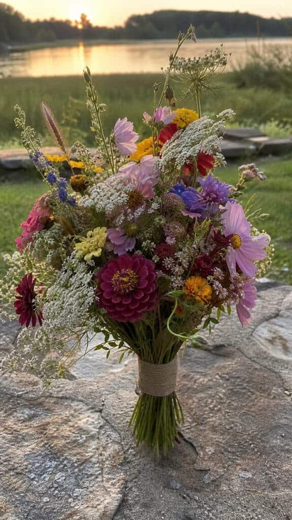 Wildflower and Garden-Style Arrangements