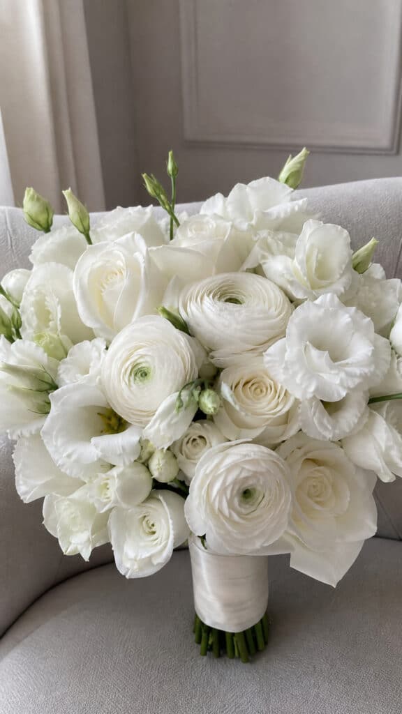 Monochromatic White on White Elegance