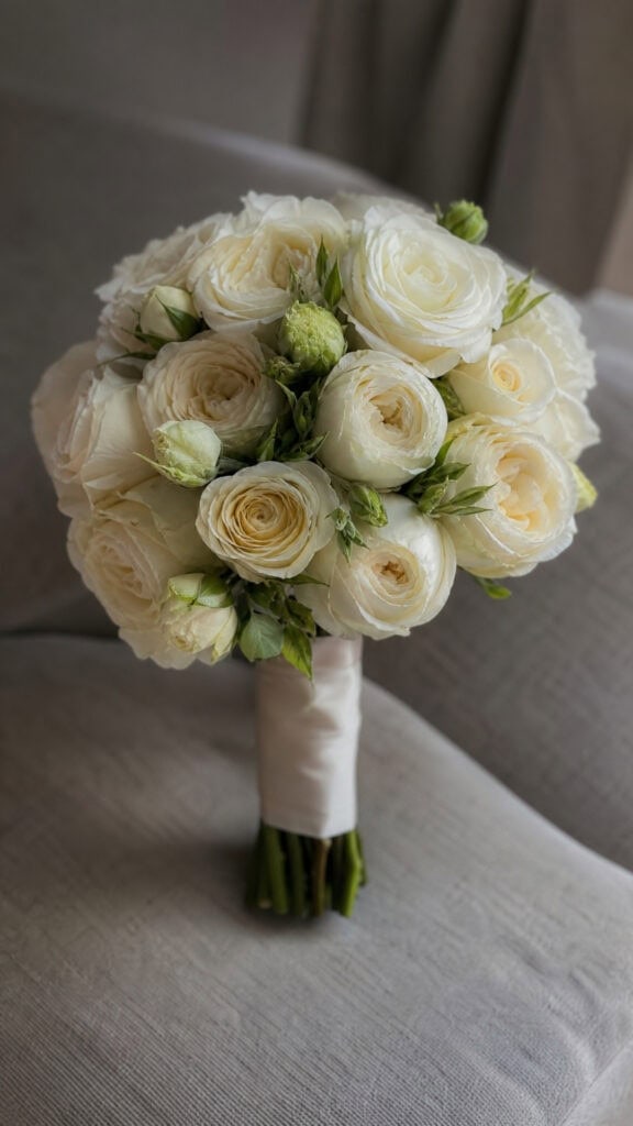 Ivory Garden Roses