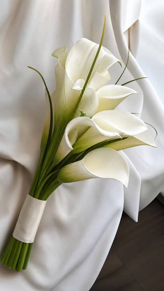 Minimalist Modern Calla Lily Elegance