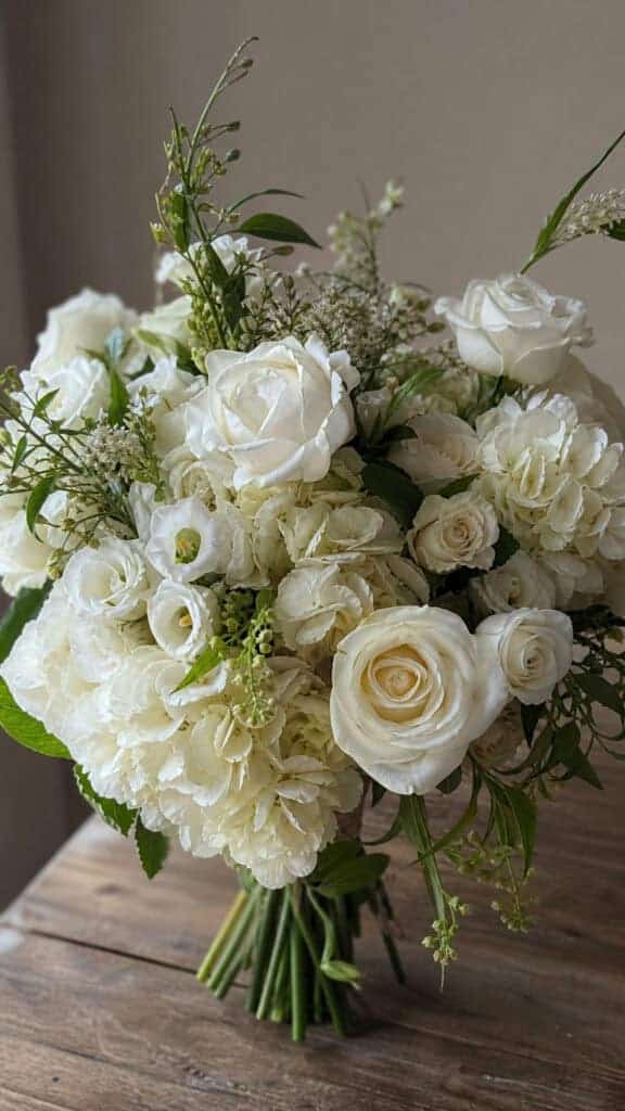 Hydrangea and Rose Garden Mix