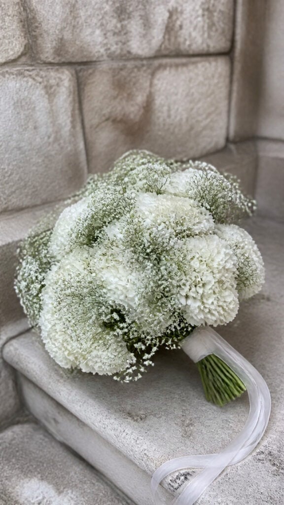 Hydrangea with Delicate Baby's Breath