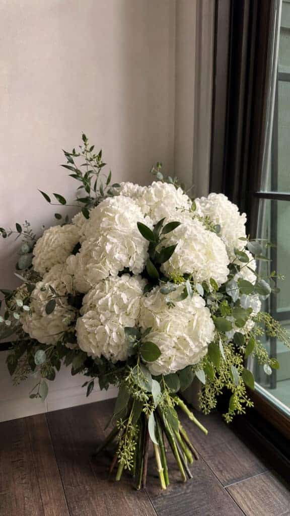 Oversized Statement Hydrangea Bouquet