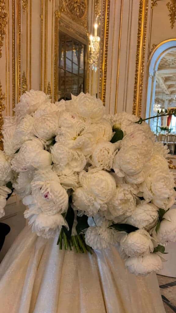 Oversized White Peony Statement Piece