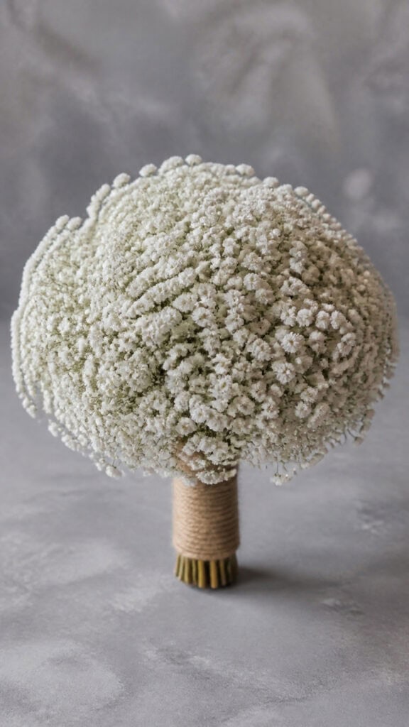 Minimalist Baby Breath Only Bouquets