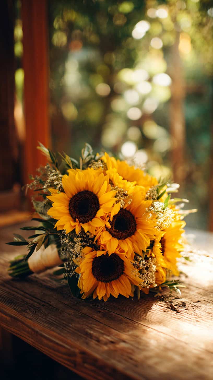 Why Sunflower Bouquets Feel So Fresh For Summer Weddings - Image 2