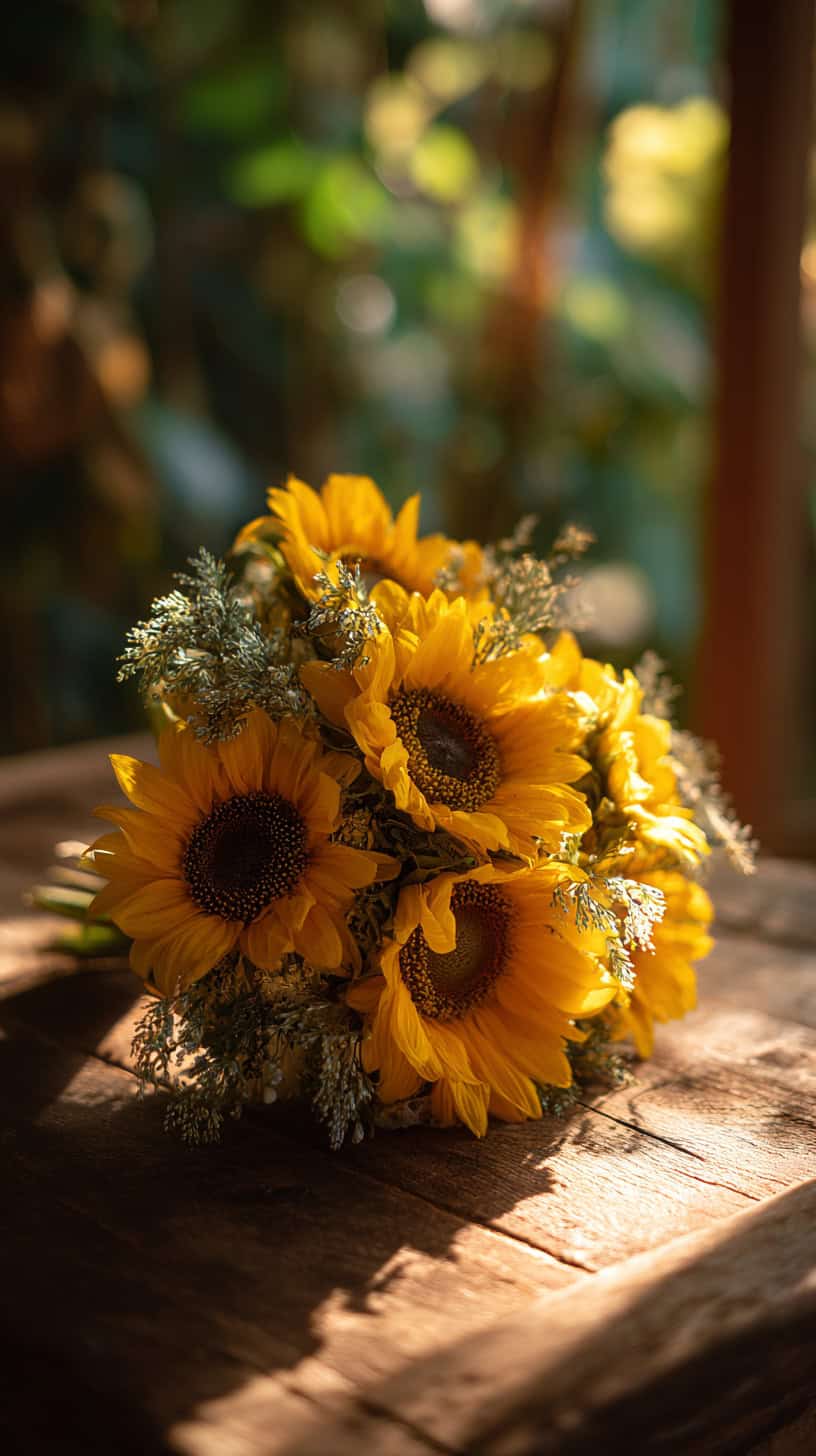 Why Sunflower Bouquets Feel So Fresh For Summer Weddings - Image 1