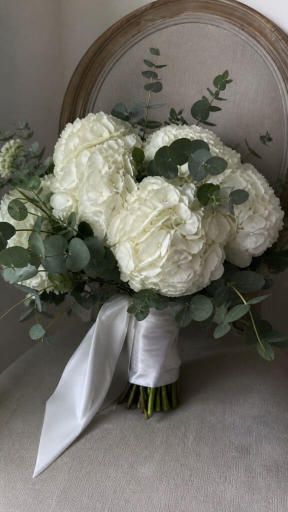 Sophisticated White Hydrangea Statements