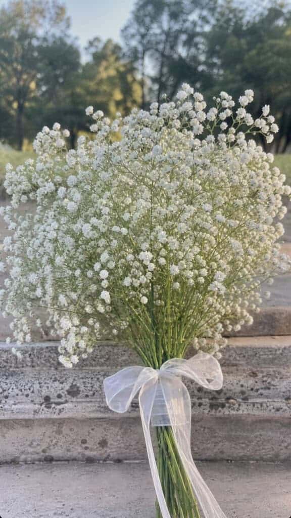 Whimsical Baby's Breath Cloud Bouquets