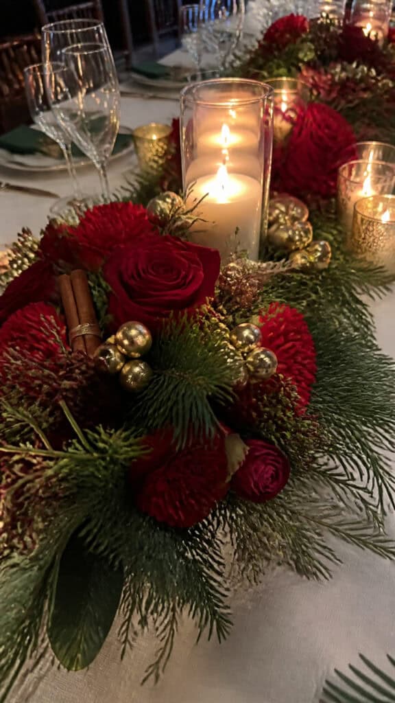 Incorporating Christmas Ornaments and Seasonal Details