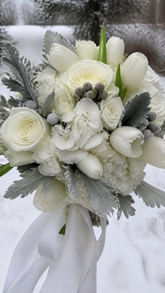 White and Silver Winter Wonderland