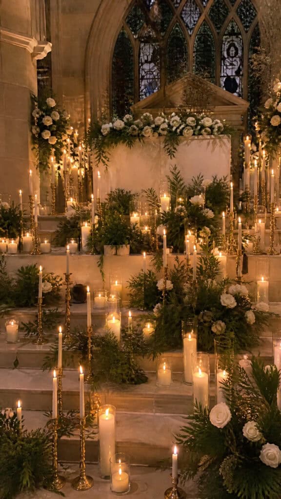 Candlelit Cathedral Romance