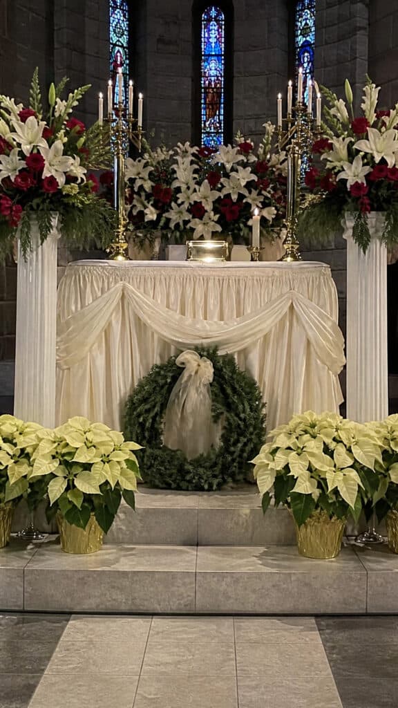 Traditional Church Christmas Splendor