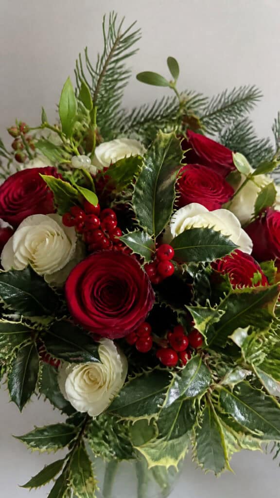Traditional Holly and Mistletoe Magic
