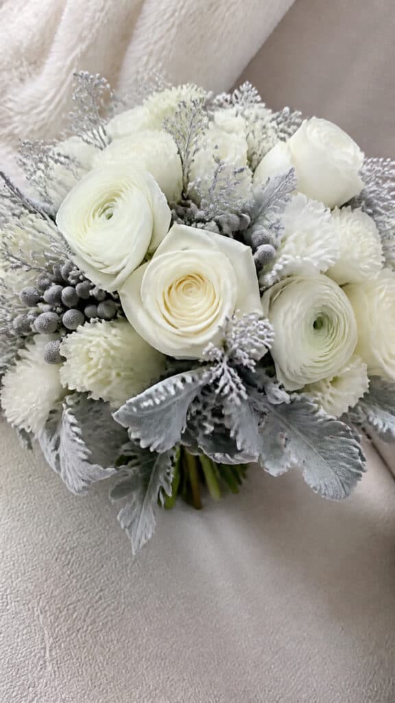 Winter White and Silver Elegance