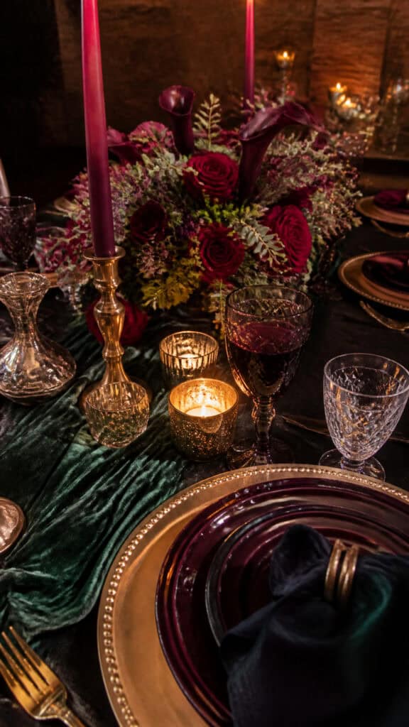 Glamorous Jewel Tones for a Luxe Holiday Feel
