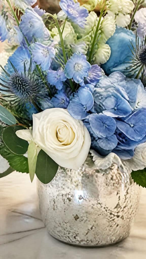 Best Flowers in Dusty Blue for Winter Celebrations