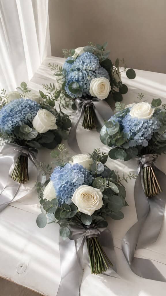 Bridesmaid Bouquets and Wedding Party Flowers