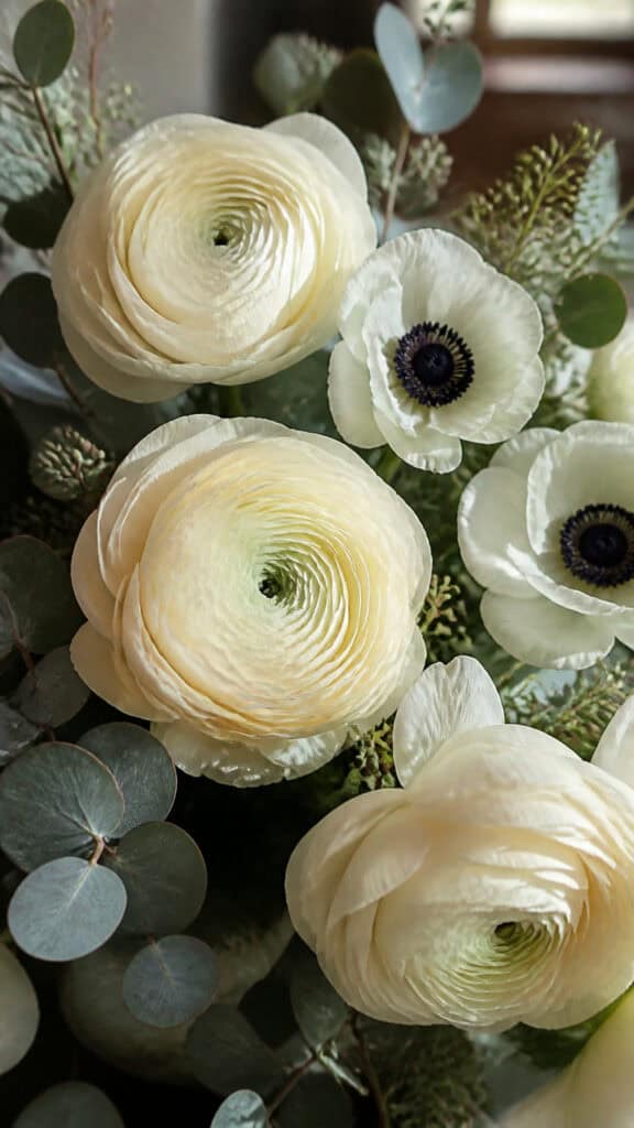 Cream Ranunculus