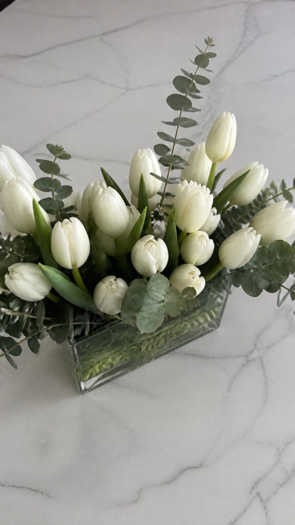White Tulips