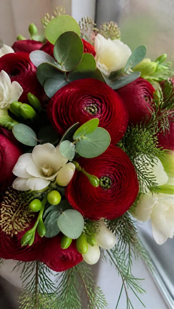 Red Ranunculus: Delicate Layers of Romance