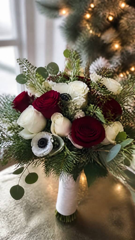 Classic Red and White Holiday Romance