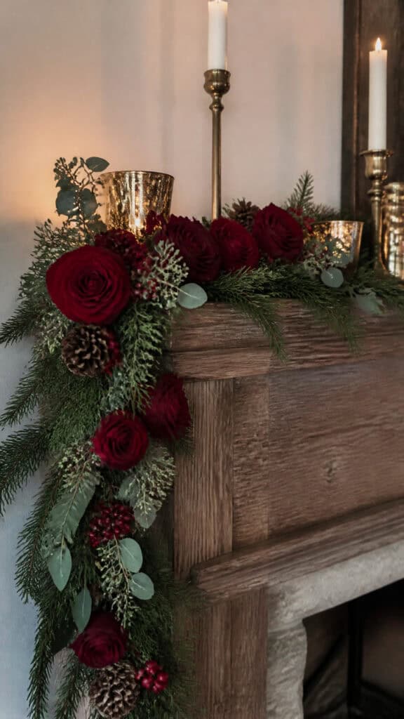 Adding Festive Greenery and Natural Elements