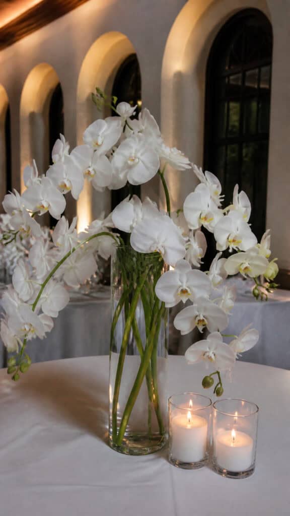 Ethereal White Orchids for Modern Romance