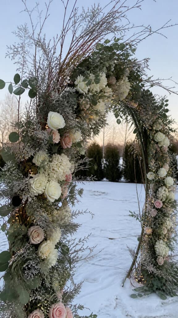 Create Magic with Frosted and Metallic Accents