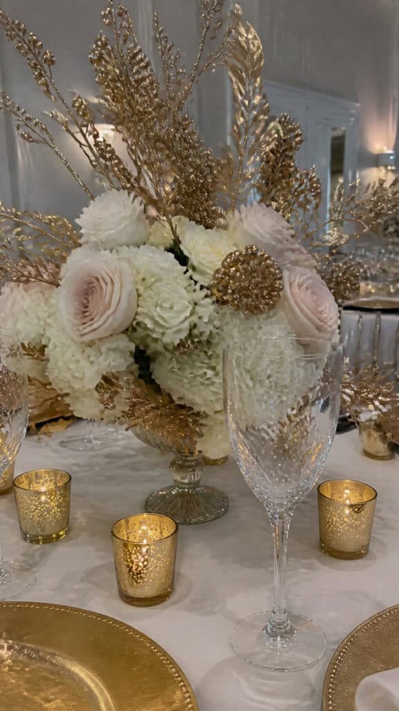 Adding Sparkle with Metallic Accents