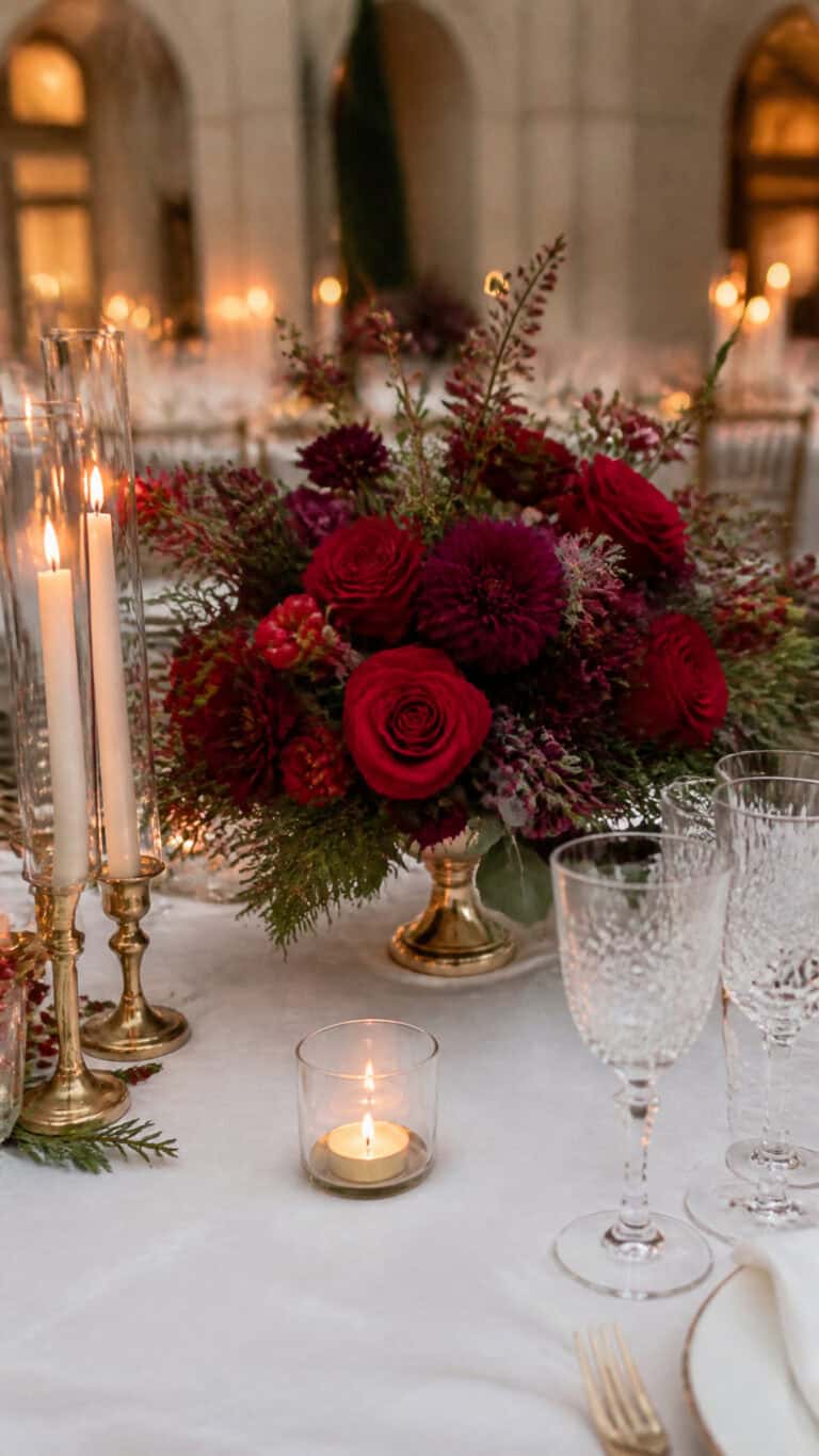 Embracing Rich Jewel Tones for Winter Elegance