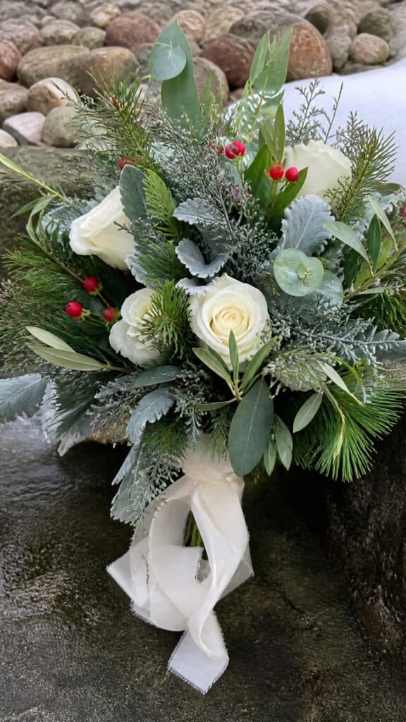 Adding Texture with Evergreens and Winter Foliage